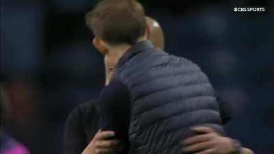 Chelsea celebrate at fulltime