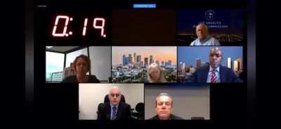 This was during the LAPD Complain zoom call thing