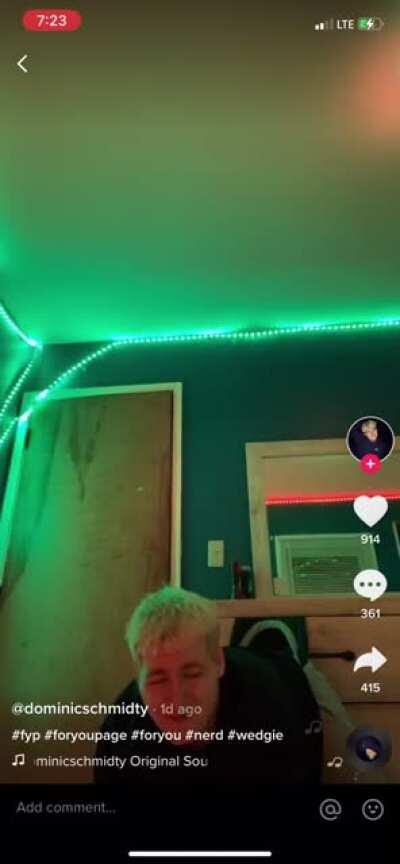 Let this be a warning, this is what nerds like him get