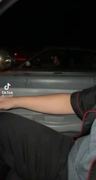 Throwing a soda in someone's car is never a good idea.