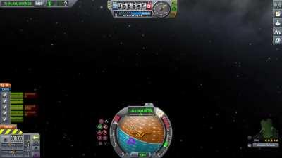 Jeb transcends into hyperspace and dies shortly after