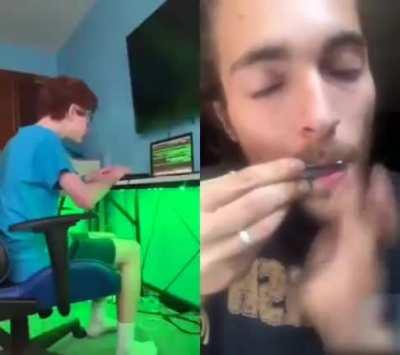 Me speedhacking in doors to make rush look like a turtle