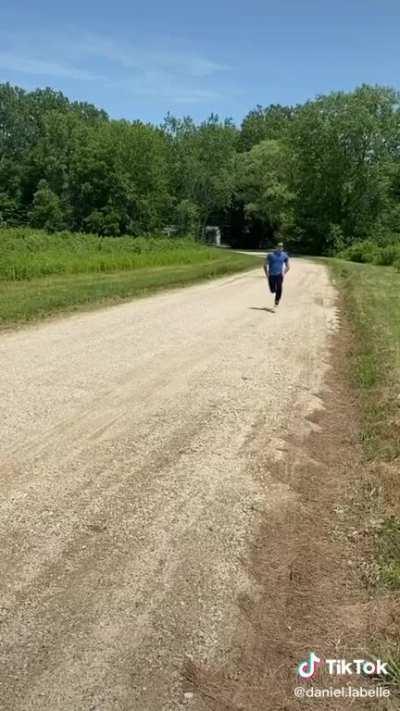 If people sprinted instead of walked, human zoomies