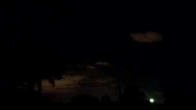 Some strange lightning by my house