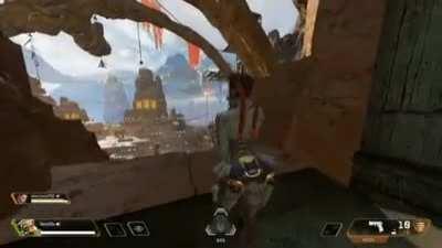 If you melee an enemy Loba when she teleports, you can teleport with her.