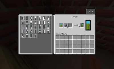 Screen design that looks like playing minecraft in minecraft!