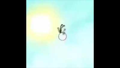 Bana el 90% de las veces que lee una donacion en la run: