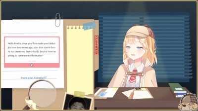 Amelia has such a way with words 🥴☺️