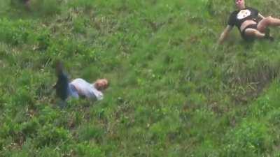 Surprisingly there are almost never any serious injuries...