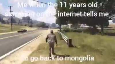 Reject Europe 🇪🇺 return to mongolia 🇲🇳