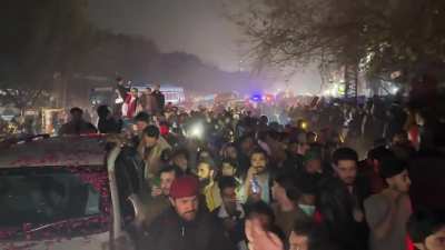 Lahoris have broken the shackles of fear and come out in massive crowds for Imran Khan, despite brutal crackdown