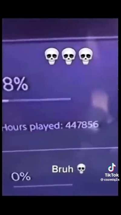 447856 hours on fortnite 💀