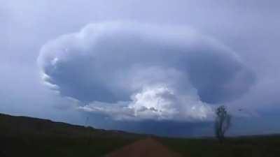 When the road and target line up