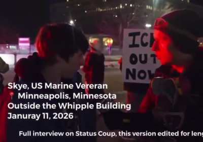 ICE agents rammed this United States Marine veteran’s car and put her through torture just because they were following them from a safe distance. “They called me 'it' ... they said ‘have you not learned: this is why we killed that lesbian bitch’” [Renee G