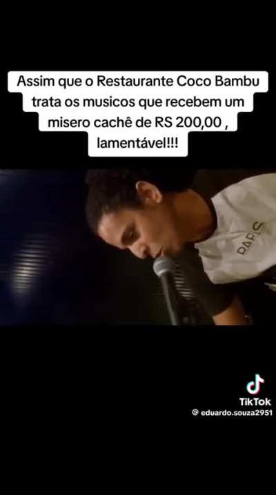 Nem fico surpreso com essa do Coco Bambu