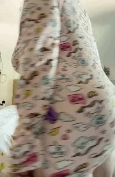 Would you spank my ass in these jammies