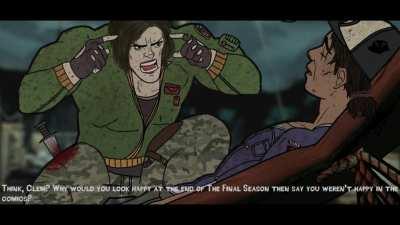 Think, Clem! (Original image by cleybelle)