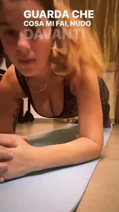 Only Time I Wished A Plank Minute Really Lasted Forever!