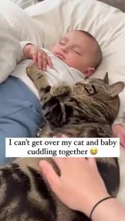 This is too cute, it’s his baby now 😭❤️