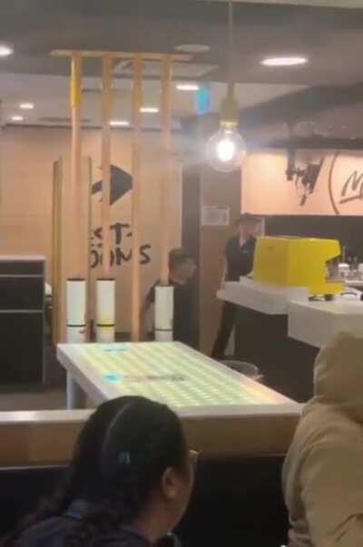 Kid gets thrown out of McDonald's