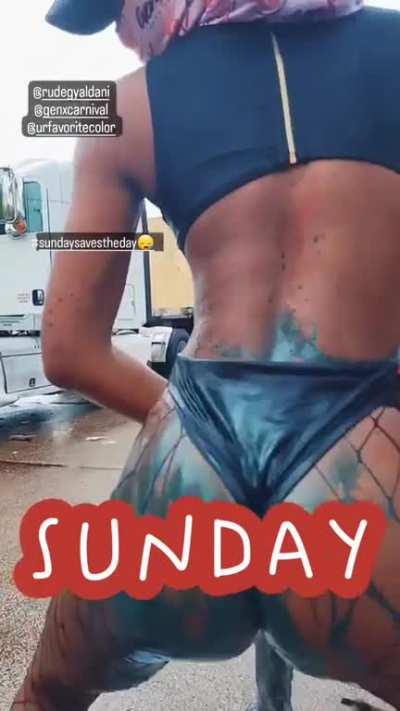 Miami Carnival throwback ft. @rudegyaldani and @urfavoritecolor