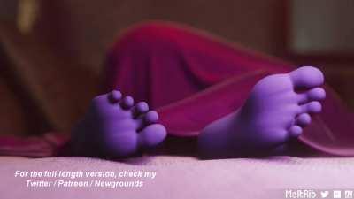 Tracer squirting by dildo machine. Made by meltrib