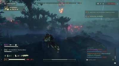 My friend said he was getting shot from every angle. I thought he was kidding 