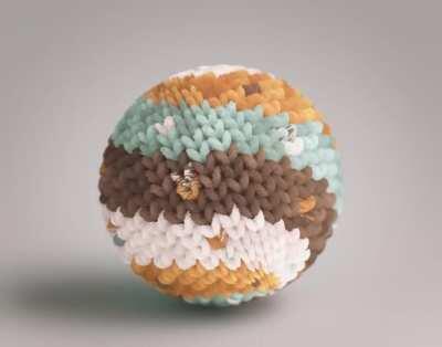 Свитер колобка