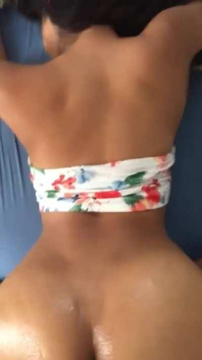 Fucking a perfect oily brown ass