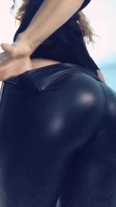 Mind if I peel off my shiny pants in your face?