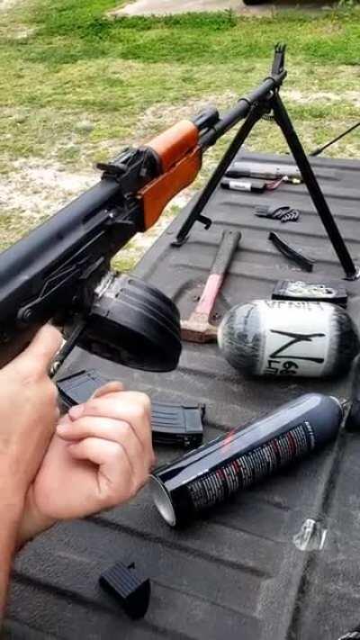 GHK RPK with HPA drum ready to go.