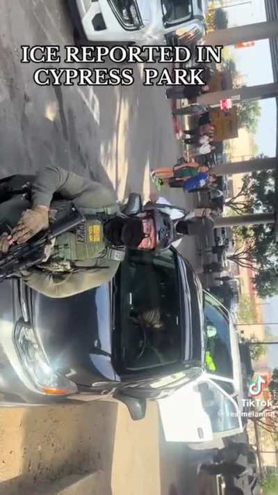 ICE abducted a father in an unmarked van, then drove off in his car, with his toddler still in the back seat. One masked agent even throws a ball at the baby girls head while haphazardly clearing the passenger seat during the raid at a Home Depot in LA, C