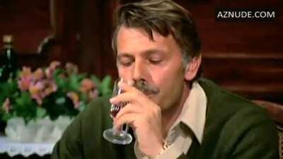 Orchidea de Santis' ass fondled at the dinner table in La Nipote