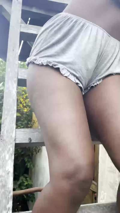 He fell off the balcony to get this shot for you guys!!