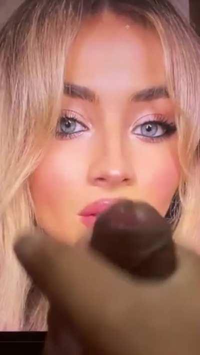 that lip make me hard sabrina