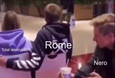 Nero: pouring fuel into the flames with extravagance and tyranny