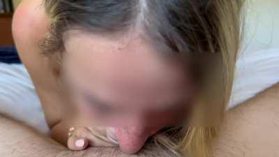 Deep throating makes me smile ☺️