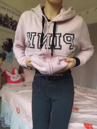 Were you surprised by how much boob I have?