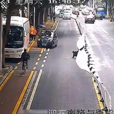 Falling down like a domino