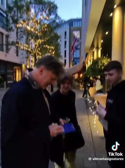 Disrespectful teens laugh as The Governor remembers his fallen comrade Bob Adams