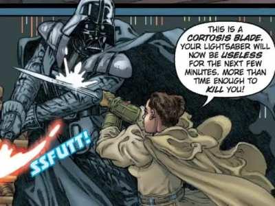 Vader is a savage. (Star Wars: Purge)