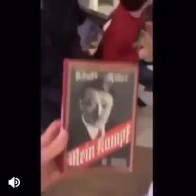 Grandfather gives his g*mer grandson a book instead of a videog*me to make him read instead of play his stupid videog*mes