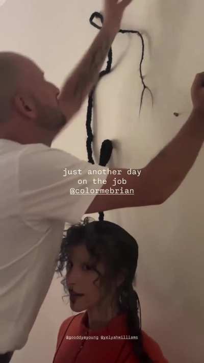 Just another day on the job