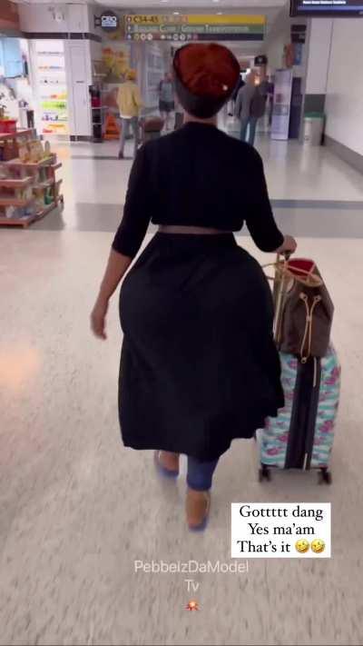 She on the Mount Rushmore of fake asses