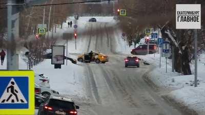 Treacherous roads...