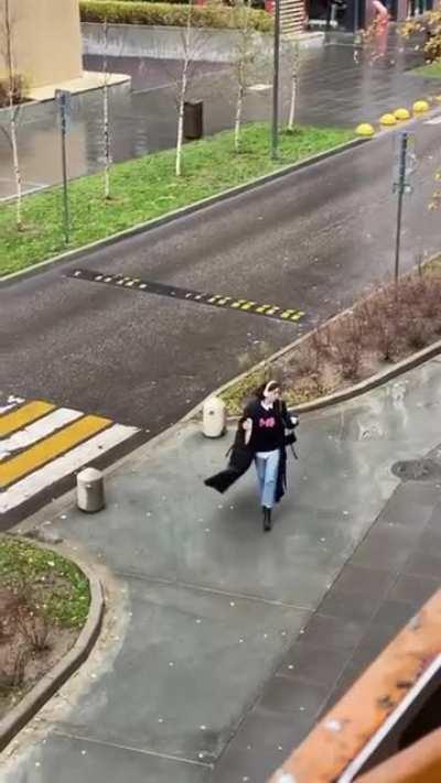 Just enjoying the day.