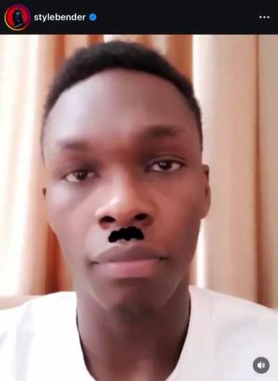 What is Israel Adesanya doing?