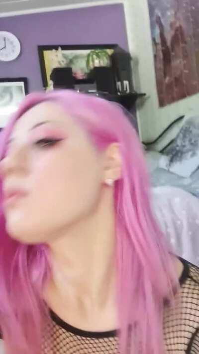 You wanted to see me lick them [f]