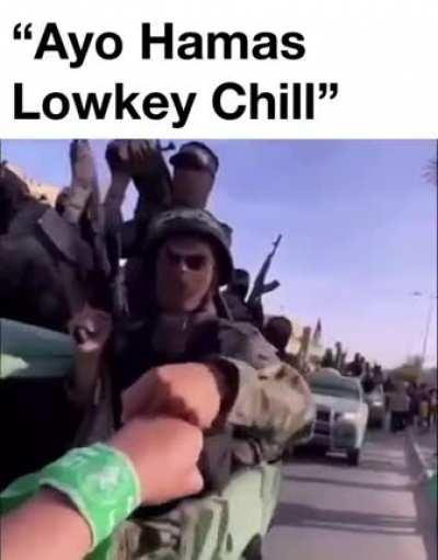 By Allah, the fighters against are against Zionists dogs appear to be what the vile west call “homies.”