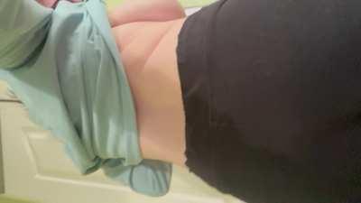 How do you like the view of a 100lbs 19 year old with 32F boobs?